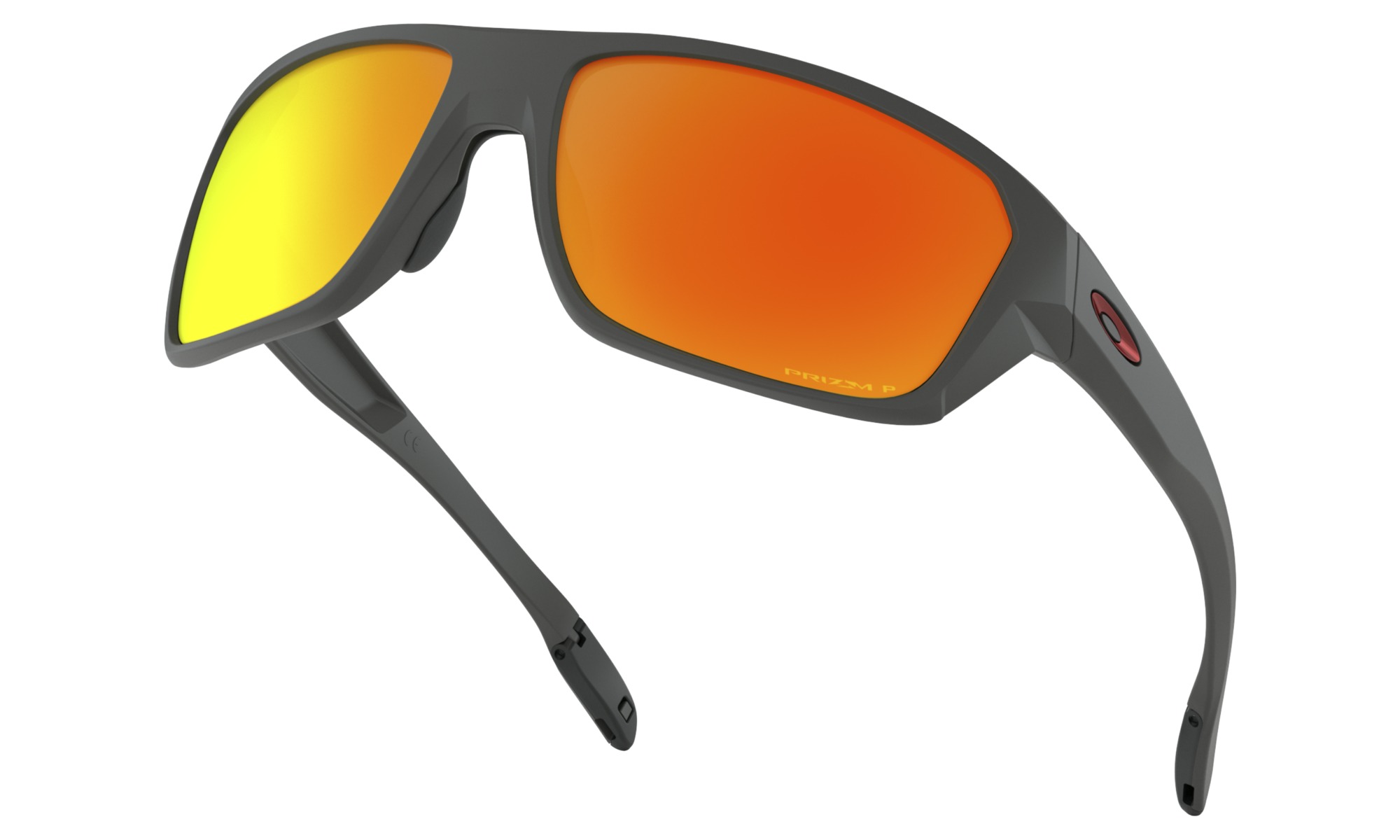 Päikeseprillid OAKLEY Split Shot Matte Heather Grey Prizm Ruby Polarized