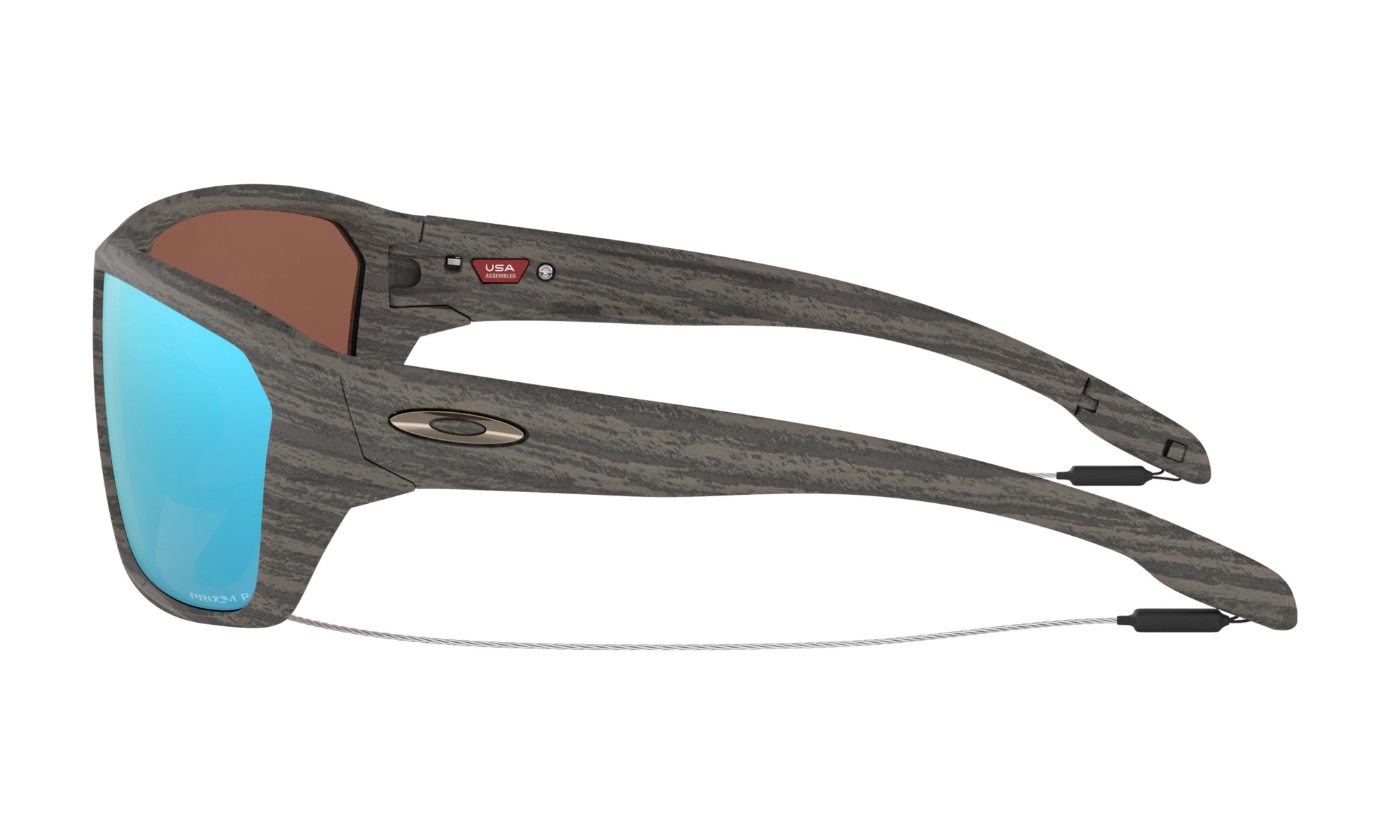 Päikeseprillid OAKLEY Split Shot Woodgrain Collection Prizm Deep Water Polarized