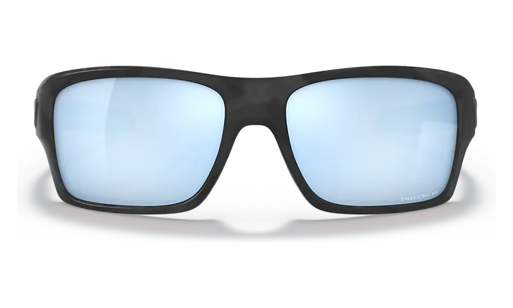 Päikeseprillid OAKLEY Turbine Matte Black Camo Prizm Deep Water Polarized