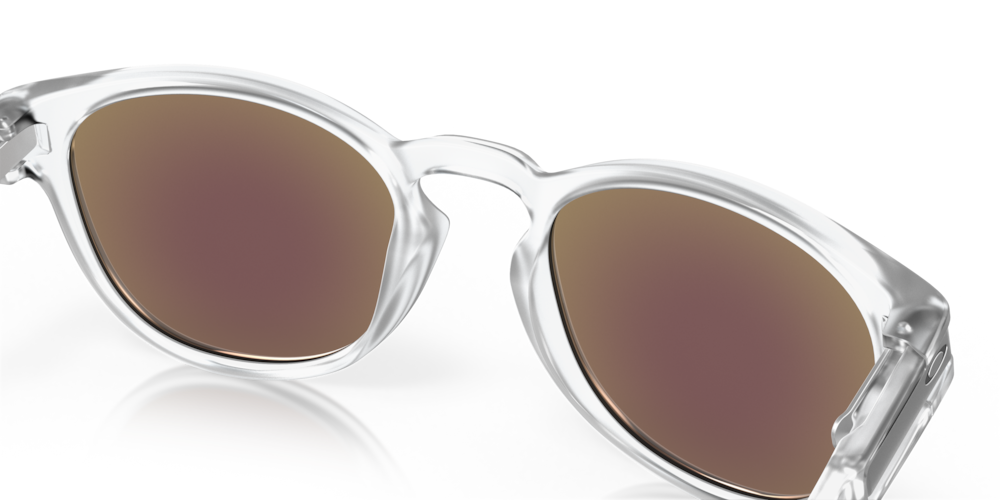Päikeseprillid OAKLEY Latch Matte Clear Prizm Sapphire Polarized