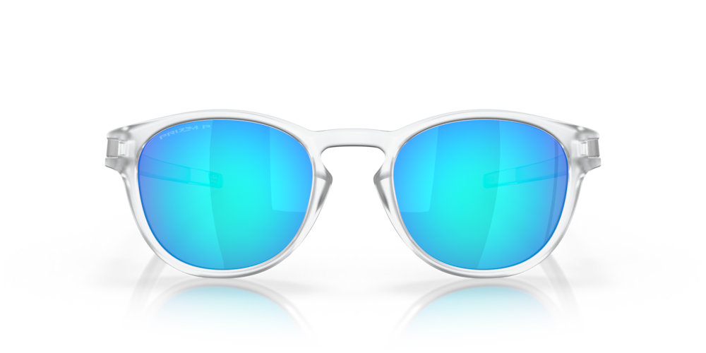 Päikeseprillid OAKLEY Latch Matte Clear Prizm Sapphire Polarized