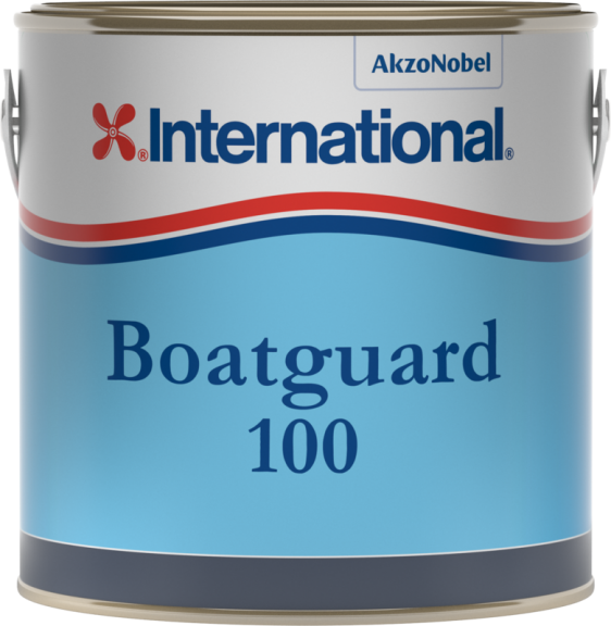 Mürkvärv International Boatguard 100 sinine  2.5 l poolpoleeruv sobib kõikidele v.a. alumiiniumile 