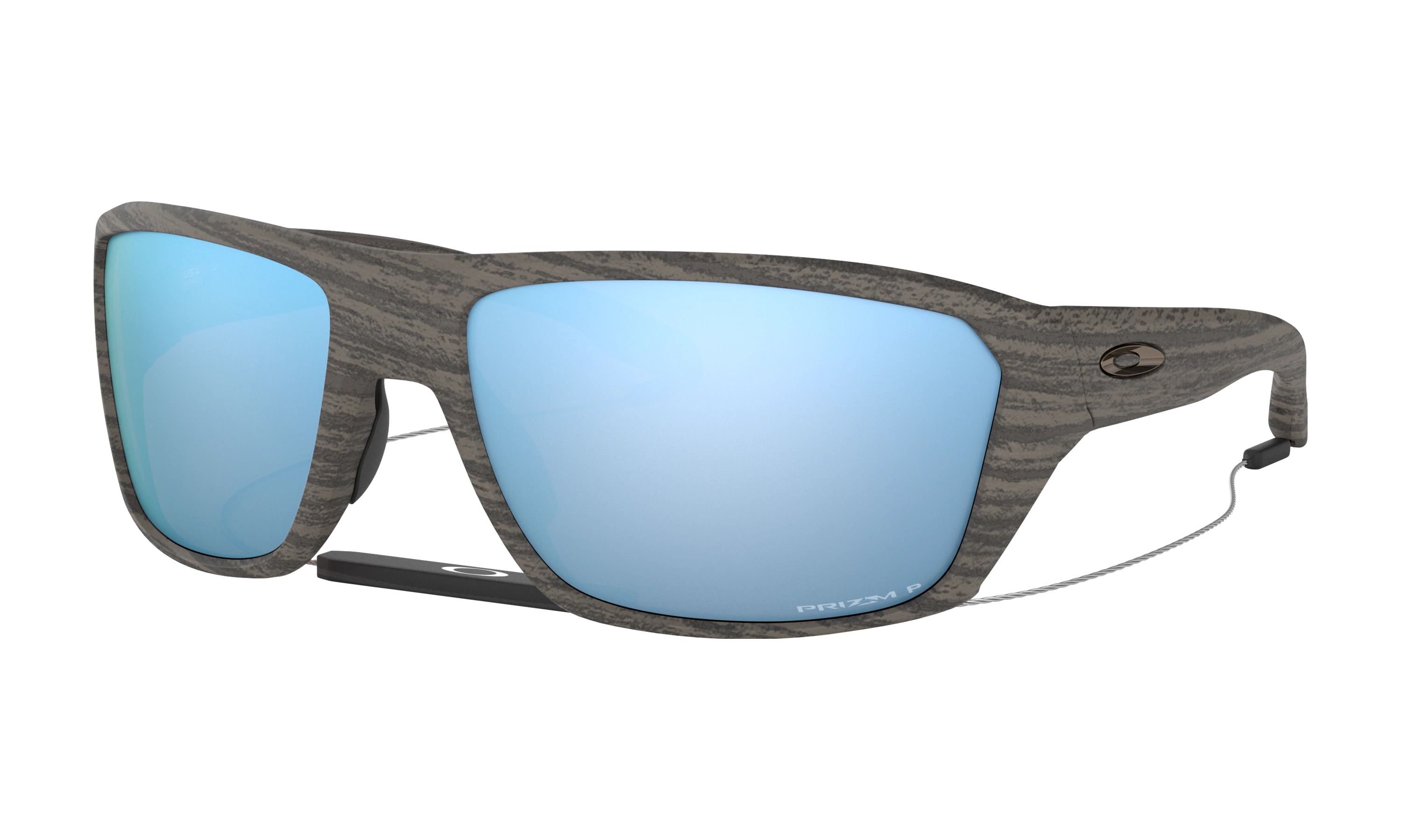 Päikeseprillid OAKLEY Split Shot Woodgrain Collection Prizm Deep Water Polarized 