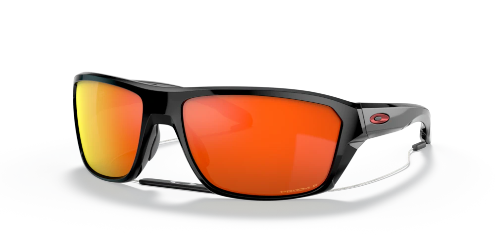 Päikeseprillid OAKLEY Split Shot Polished Black Prizm Ruby Polarized 