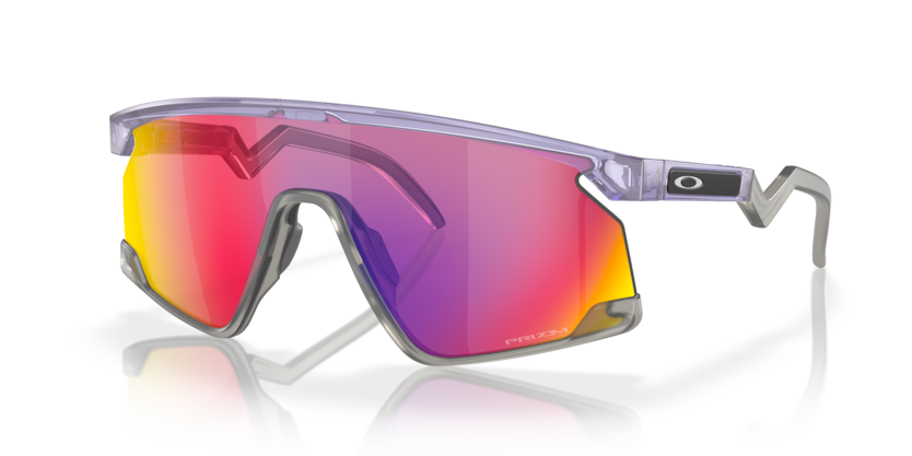 Päikeseprillid OAKLEY BXTR Transparent Lilac Prizm Road 