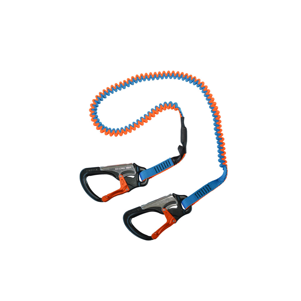 Ohutusvöö Spinlock Performance 1-2m elastne 2-karabiiniga 500 kg ISO