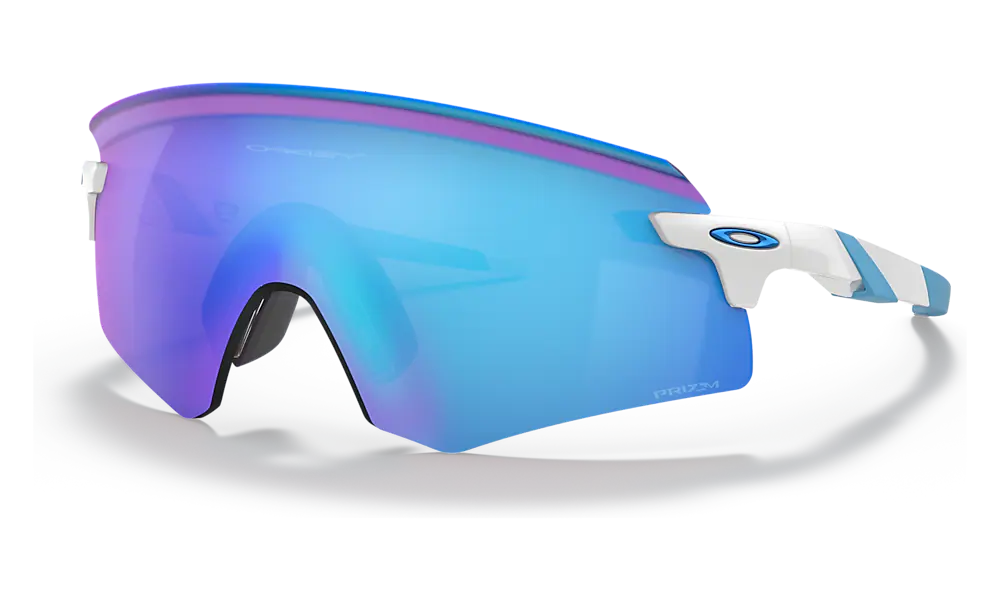 Päikeseprillid OAKLEY Encoder Polished White Prizm Sapphire