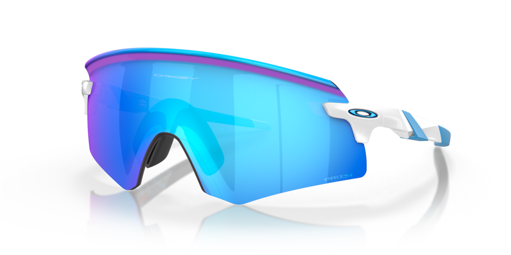 Päikeseprillid OAKLEY Encoder Polished White Prizm Sapphire