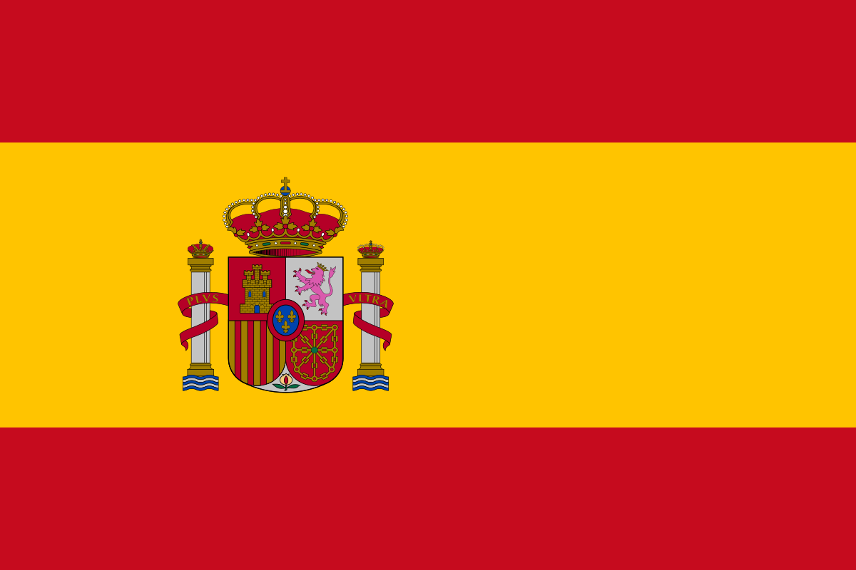 Euroopa paadilipud Hispaania 21x33cm