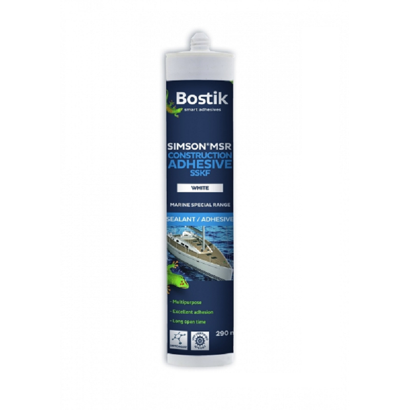 Liim Bostik Simson®MSR Construction Adhesive SSKF 290ml Valge 290ml