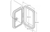 Luuk Can-SB Service Cover SP2449 373x373mm SP2445 270x373mm