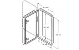 Luuk Can-SB Service Cover SP2449 373x373mm SP2447 357x606mm