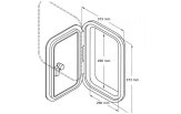 Luuk Can-SB Service Cover SP2449 373x373mm SP2449 373x373mm