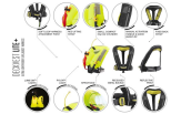 Päästevest Spinlock Deckvest 170N Lite+ must