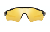 P&auml;ikeseprillid OAKLEY Radar EV Path Polished Black Prizm 24K Polarized