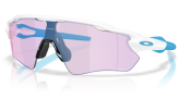 P&auml;ikeseprillid OAKLEY Radar EV Path Matte White Prizm Transitions Cobalt