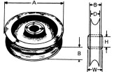 Rullik soodile 25MM AISI 316