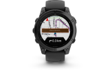 Spordikell Garmin fenix E 47mm AMOLED Slate Gray Steel Black Band