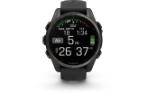 Spordikell Garmin fenix 8 43mm AMOLED Sapphire Carbon Gray DLC Ti with Black Band
