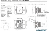 Kiirlaadimise pistik Scanstrut SC-USB-F2