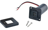 Kiirlaadimise pistik Scanstrut 2x USB-C pesa