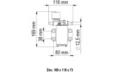 Veepump Marco UP2/E 12/24V 10l/min