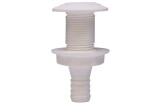 Läbiviik plastik valge 16mm 16mm