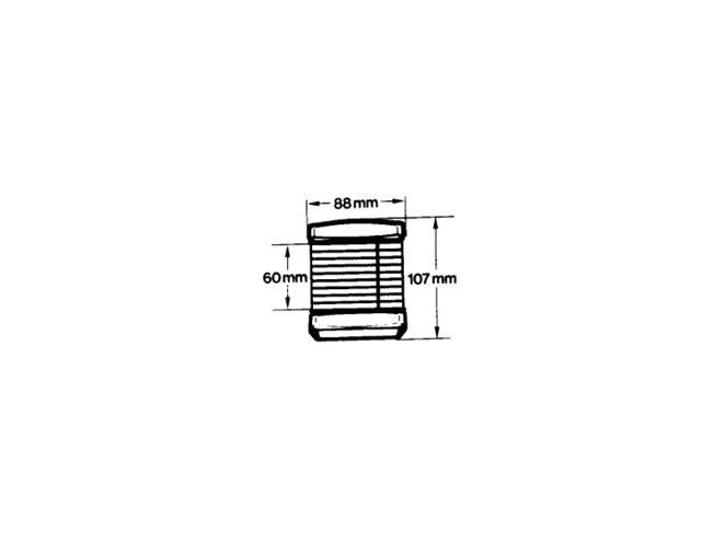 Ringtuli Hella Marine 2984 120&deg; roheline/punane/valge
