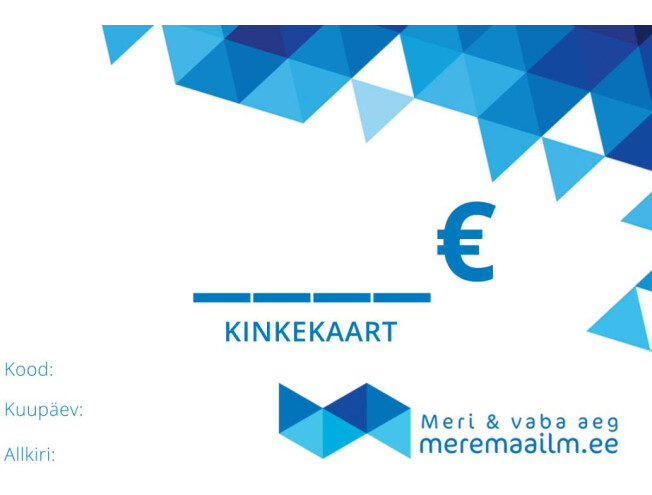 Meremaailm kinkekaart 100 100€