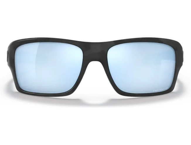 P&auml;ikeseprillid OAKLEY Turbine Matte Black Camo Prizm Deep Water Polarized
