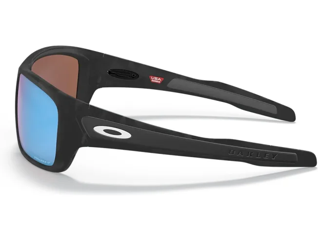 P&auml;ikeseprillid OAKLEY Turbine Matte Black Camo Prizm Deep Water Polarized