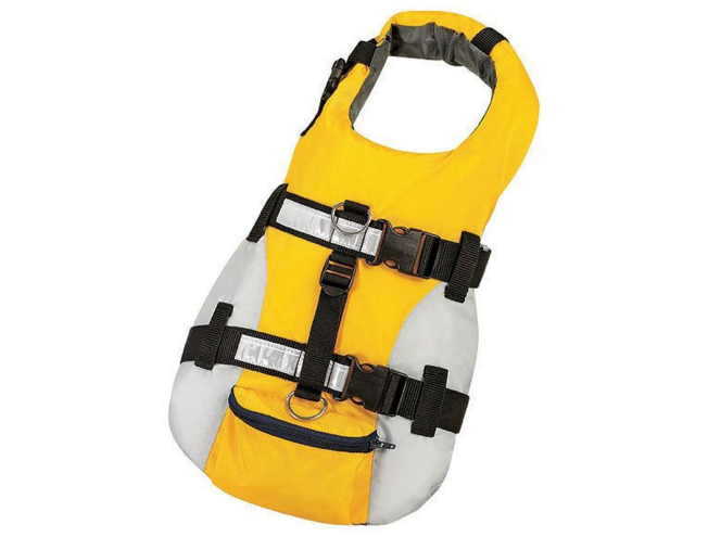 Päästevest Marinepool Premium 100N kollane/hall koerale kollane/hall