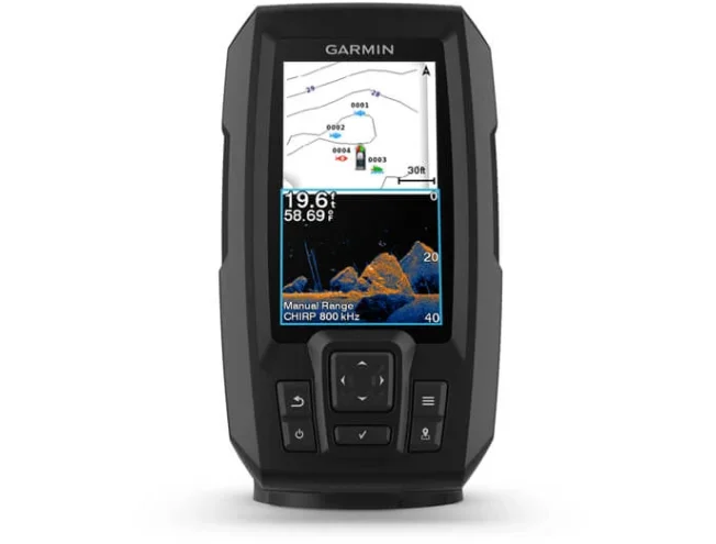 Kajalood+GPS Garmin Striker Vivid 4cv