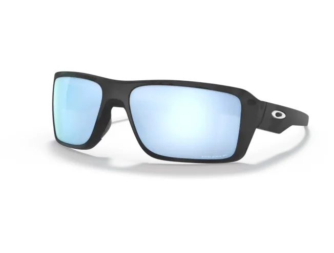 P&auml;ikeseprillid OAKLEY Double Edge Matte Black Camo Prizm Deep Water Polarized