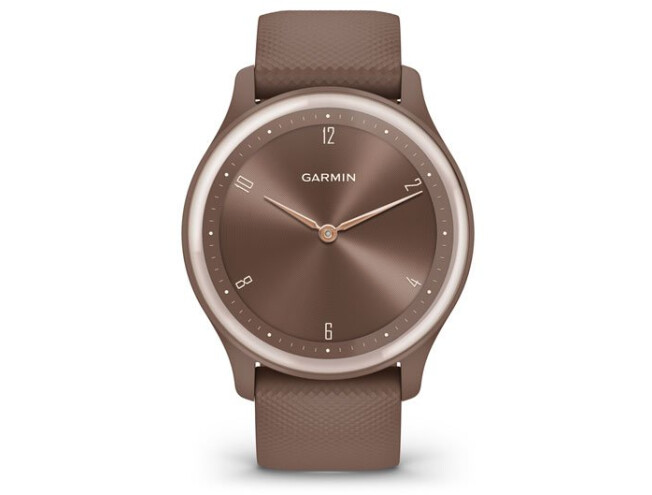 Aktiivsuskell Garmin vivomove Sport Black walnut Silicone Cocoa