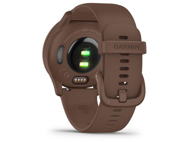 Aktiivsuskell Garmin vivomove Sport Black walnut Silicone Cocoa