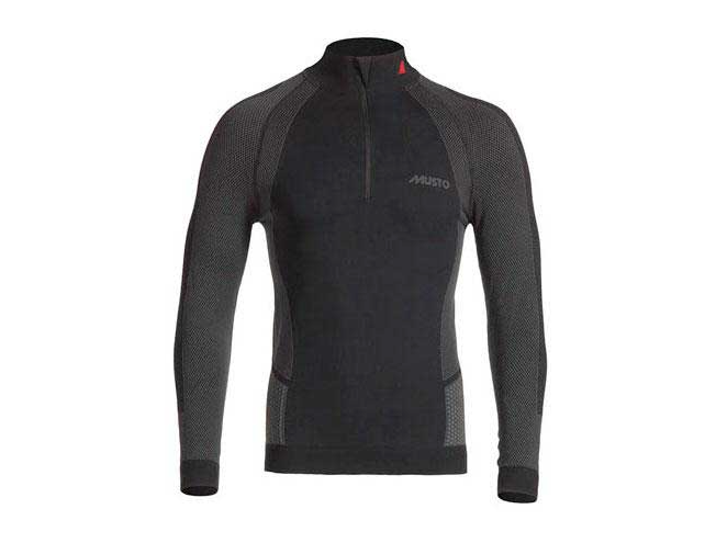 Särk Musto  Active Base Layer Zip Neck  must M/L