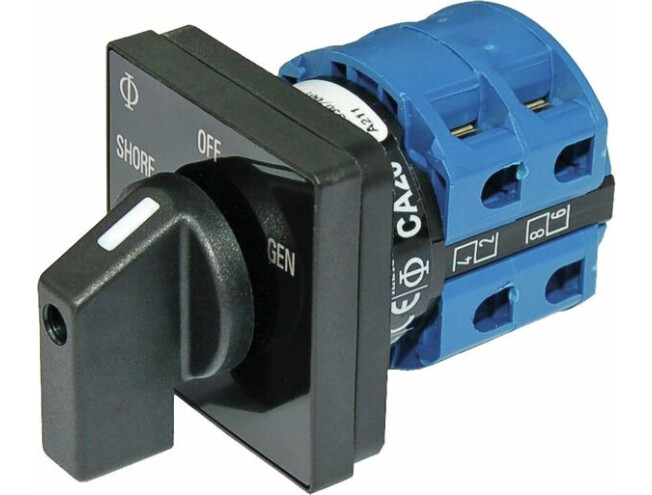 Lüliti Blue Sea Systems Rotary120VAC 30A OFF+2 9009