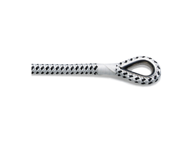 Ankru ots Robline RIOS 12MM/30M must/valge