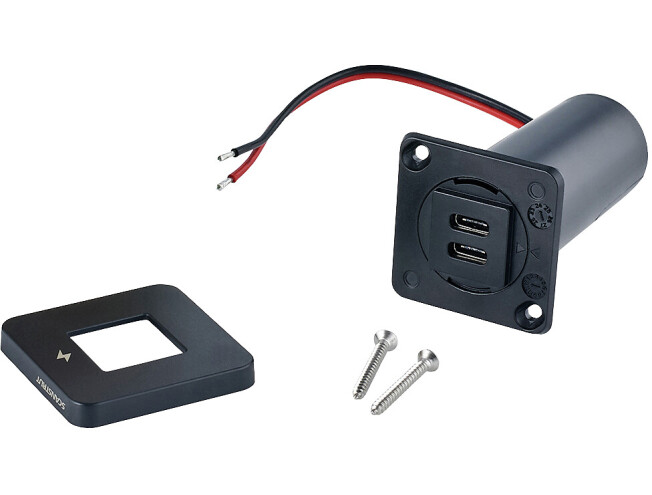 Kiirlaadimise pistik Scanstrut 2x USB-C pesa