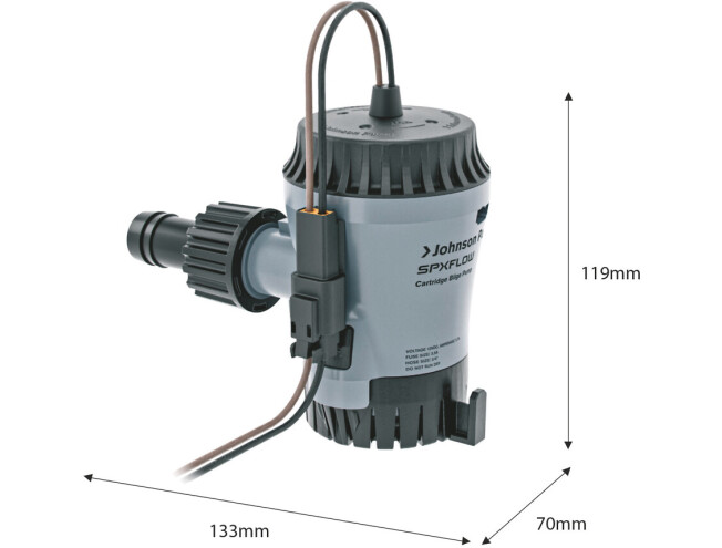 Pilsipump Johnson AQUA VOID 500GPH 12V 26l/min