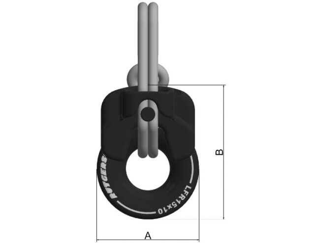 Lahtikäiv plokk Rutgerson RSB25 60mm, 5200kg, kuni 14mm ots
