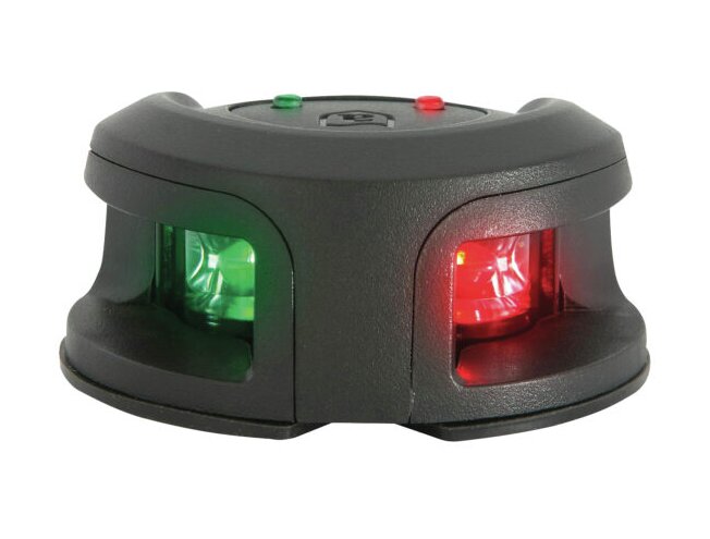 Navigatsiooni tuli LED roheline ja punane mustas suletud korpuses, 2 meremiili kuni 20m paadile