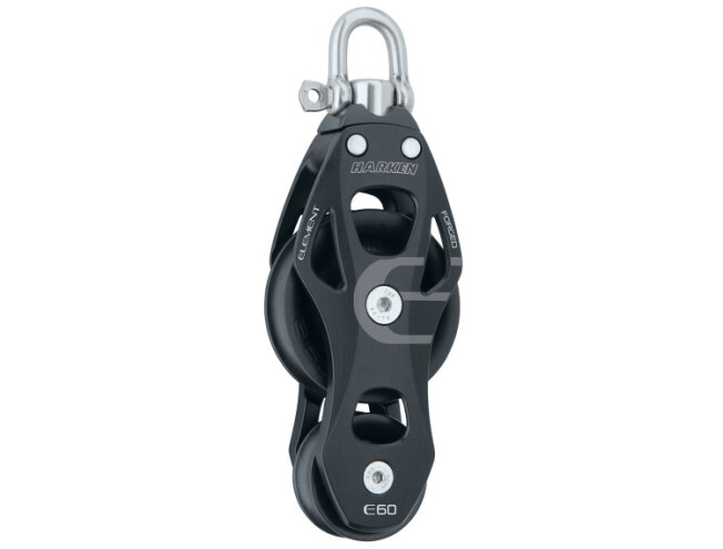 Plokk Harken 6262 60mm Element 10mm otsale 2-ne järjestikune, 1100-2200kg