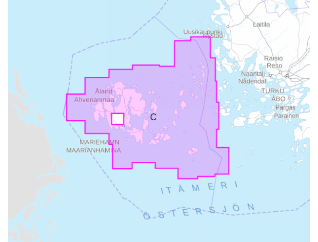 Soome merekaardid C Ahvenanmaa (2025)