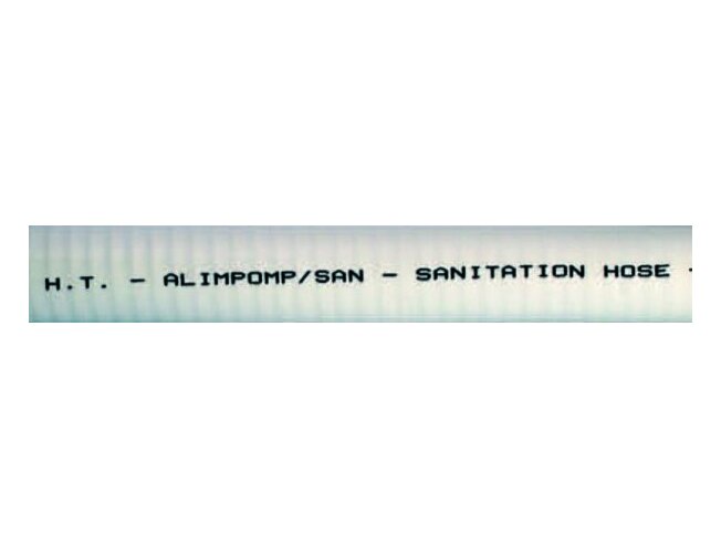 Sanitaarvoolik 38mm/3m, Valge PVC-plastik
