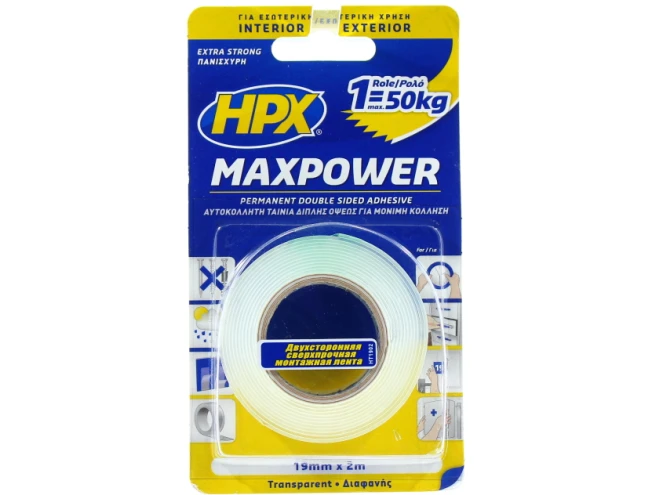 Teip HPX Maxpower 2-poolne max 5kg