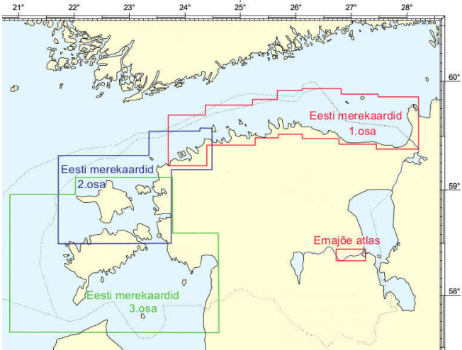 Eesti merekaardid 2.osa