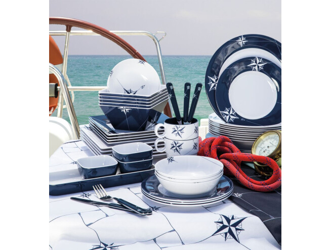 Lauan&otilde;ude komplekt Northwind melamiinist 24tk 6-le inimesele