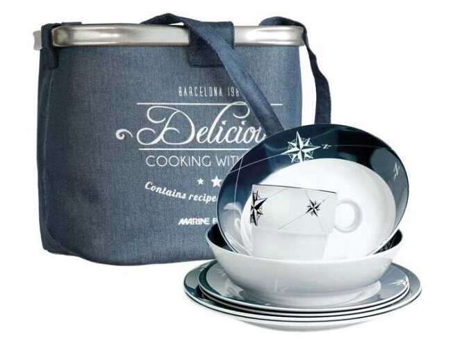 Lauan&otilde;ude komplekt Northwind melamiinist 24tk 6-le inimesele